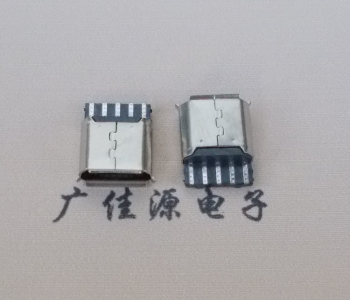 西安Micro USB5p母座焊线 前五后五焊接有后背