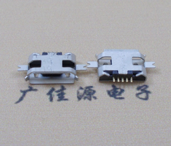 西安MICRO USB 5P接口 沉板1.2贴片 卷边母座