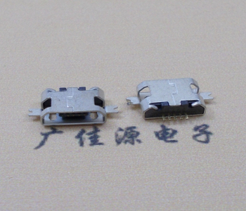 西安MICRO USB B型口 两脚SMT沉板0.7/1.0/1.6直边