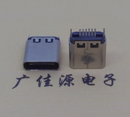 西安type-c16p母座,夹板式type-c16p接口连接器